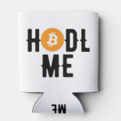 Bitcoin Hodl me Blikjeskoeler (Achterkant)