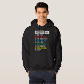 Bitcoin HODL Meme BTC Idea for a Bitcoiner Hoodie (Voorkant volledig)