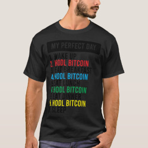 Bitcoin HODL Meme BTC Idee voor een Bitcoin T-shirt