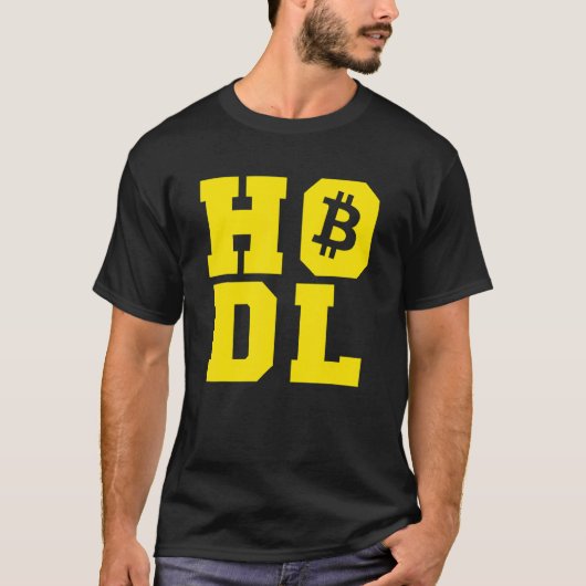 Bitcoin Hodl T-shirt (Voorkant)