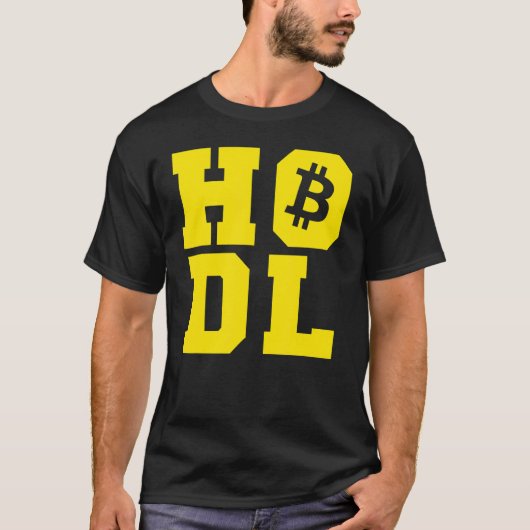 Bitcoin Hodl T-shirt (Voorkant)