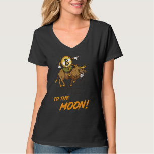 Bitcoin Hodl to Moon Btc Bull Crypto Hodler T-shirt