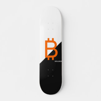 bitcoin HOLDER Persoonlijk Skateboard