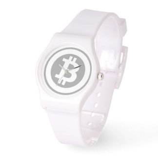 BITCOIN HORLOGE GRIJS