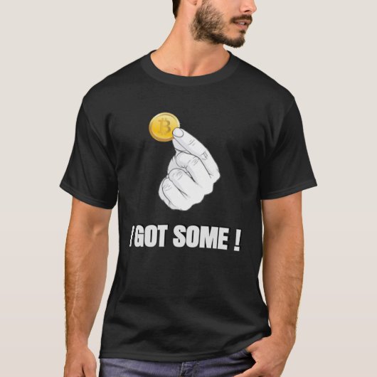 Bitcoin IK HEB WAT BTC Crypto T-shirt (Voorkant)