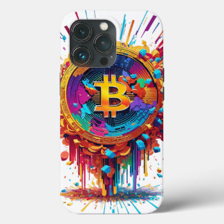 Bitcoin illustratie Case-Mate iPhone case