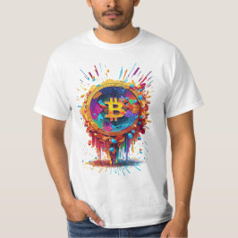 Bitcoin illustratie t-shirt