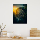 Bitcoin in het Oerwoud Poster (Keuken)