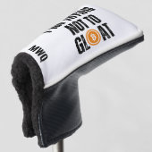 Bitcoin-investeerder die ik niet probeer te verblo golfheadcover (3/4 voorkant)