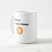 Bitcoin is een schurkenstaat koffiemok (Voorkant links)