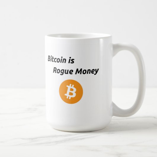 Bitcoin is een schurkenstaat koffiemok (Rechts)