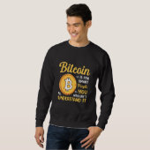 Bitcoin Is For Smart People Bitcoin  BTC Crypto Trui (Voorkant volledig)