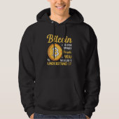 Bitcoin Is For Smart People Blockchain HODL Cute M Hoodie (Voorkant)