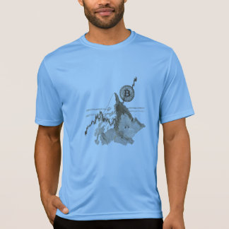 Bitcoin Kaarsgrafiek Groeigrafiek T-shirt