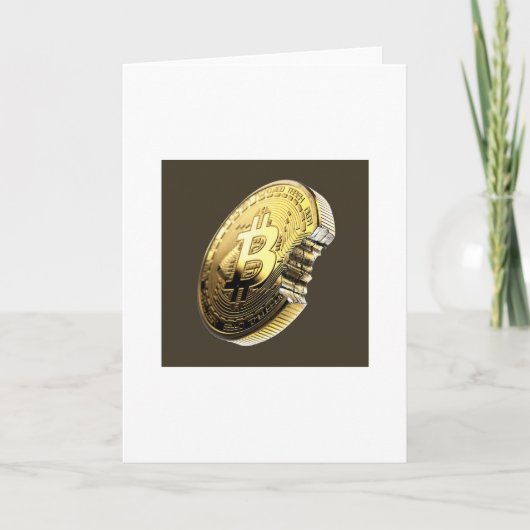 BITCOIN  KAART (Voorkant)