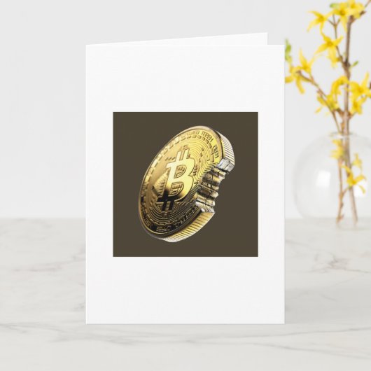 BITCOIN KAART (Gele Bloem)