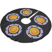 BITCOIN KERSTBOOM ROK (Gekanteld)