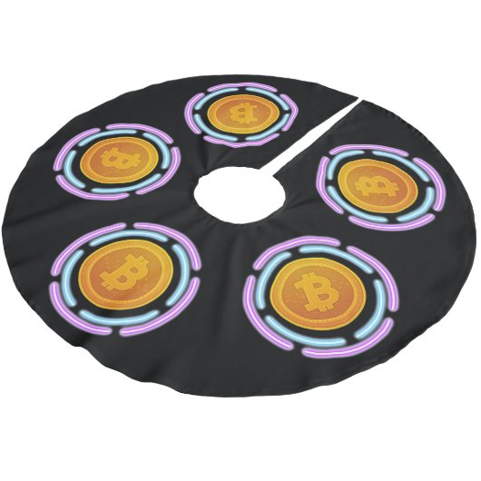 BITCOIN KERSTBOOM ROK (Gekanteld)