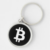 Bitcoin Keyring Tag Sleutelhanger (Voorkant)
