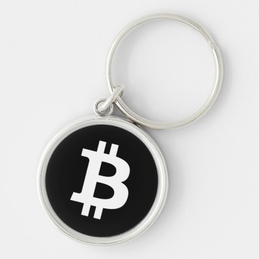 Bitcoin Keyring Tag Sleutelhanger (Voorkant)