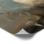 Bitcoin Konijn Hole Crypto Wall Art Poster (Hoek)