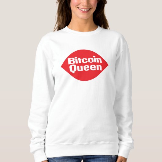 Bitcoin Koningin Parodie Image T-Shirt (Voorkant)