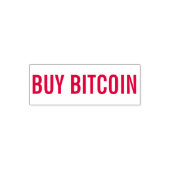 BITCOIN KOPEN ZELFINKTENDE STEMPEL (Design)