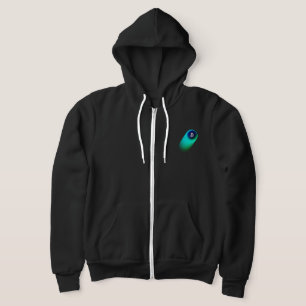 Bitcoin Kunst (Komeet - Stijl 2, Zwart) Hoodie