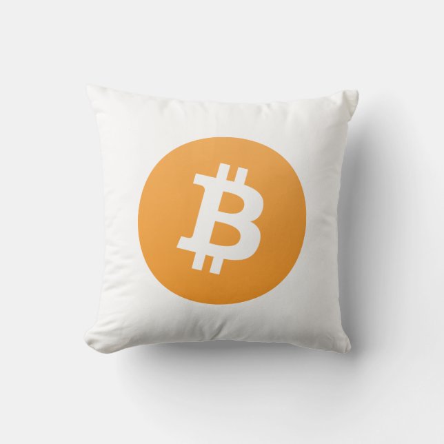 Bitcoin Kussen (Voorkant)