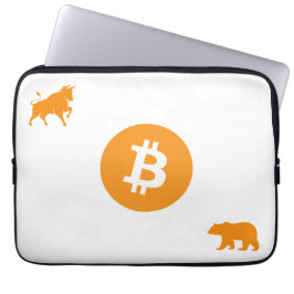 Bitcoin Laptop Hoesje Laptop Sleeve