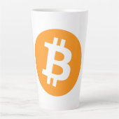 Bitcoin Latte Mok (Voorkant)