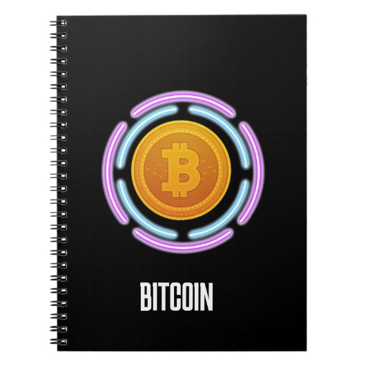 Bitcoin LED Notitieboek (Voorkant)