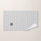 Bitcoin Lichtgrijs Bad Handdoek (Handdoek)