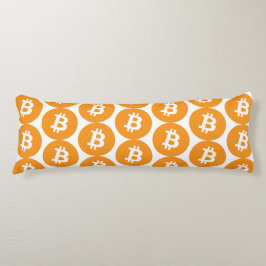 Bitcoin Logo Body Pillow Lichaamskussen