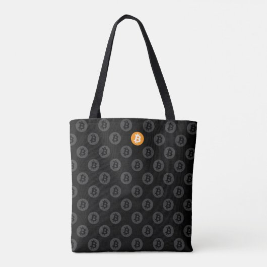 Bitcoin Logo (Classic) Tote Bag (Achterkant)