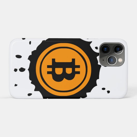 Bitcoin Logo Crypto-valuta Case-Mate iPhone Case (Achterkant (horizontaal))