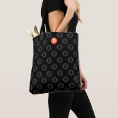 Bitcoin Logo (Klassiek - Stijl 2) Tote Bag (Dichtbij)