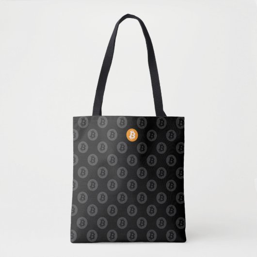 Bitcoin-logo (klassiek) tote bag (Voorkant)