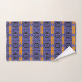 Bitcoin Logo-patroon Bad Handdoek (Handdoek)