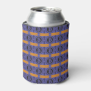 Bitcoin Logo-patroon Blikjeskoeler