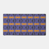 Bitcoin Logo-patroon Bureaumat (Voorkant)