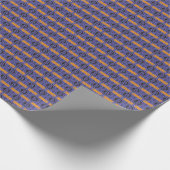 Bitcoin Logo-patroon Cadeaupapier (Hoek)