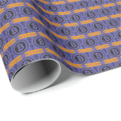 Bitcoin Logo-patroon Cadeaupapier (Rol Hoek)
