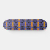 Bitcoin Logo-patroon Persoonlijk Skateboard (Horizontaal)