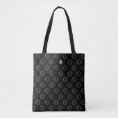 Bitcoin Logo (White) Tote Bag (Voorkant)