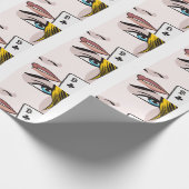 Bitcoin Meisje Cadeaupapier (Hoek)