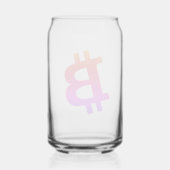 Bitcoin Miami Blikvorm Glas (Achterkant)