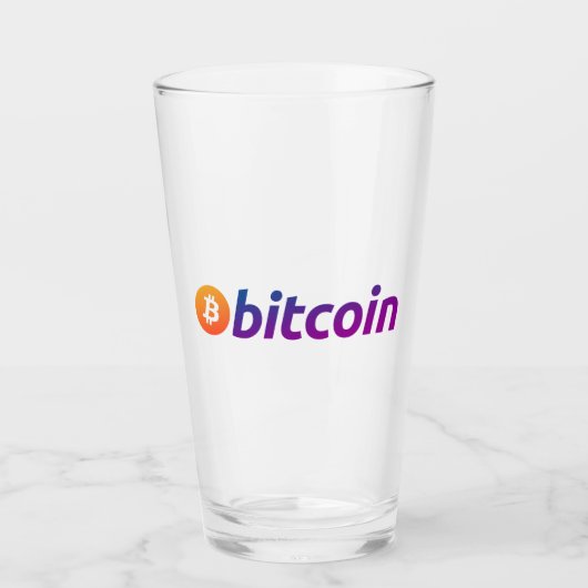 Bitcoin Miami Glas (Voorkant)