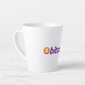 Bitcoin Miami Latte Mok (Linkerhoek)