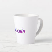 Bitcoin Miami Latte Mok (Rechterhoek)